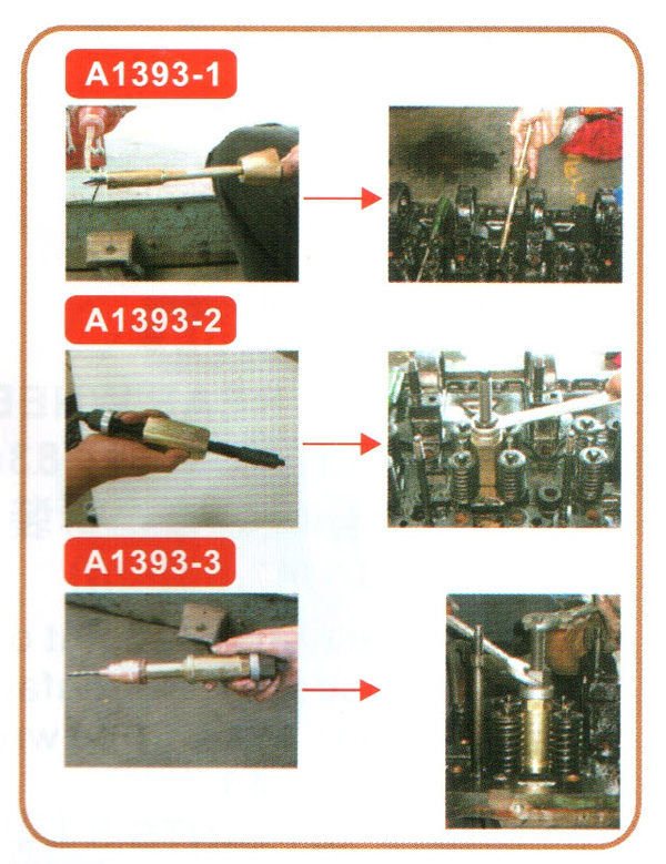 VOLVO FM12 TRUCK INJECTOR SLEEVE REMOVER/INSTALLER SET