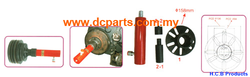 UNIVERSAL CRANKSHAFT PULLEY EXTRACTOR UNIVERSAL CRANKSHAFT PULLEY EXTRACTOR