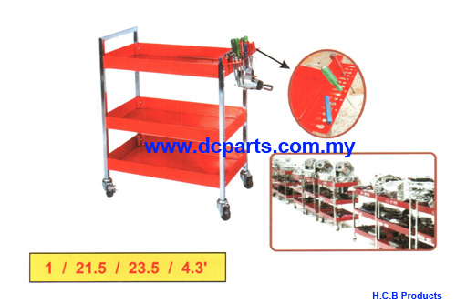 3-SHELF SERVICE CART 3-SHELF SERVICE CART