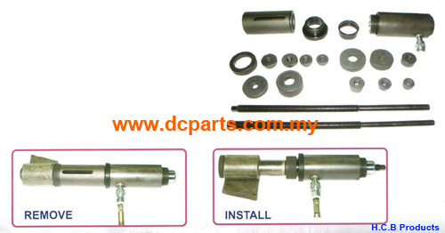 TRUCK SPRING PIN METAL BUSH REMOVE / INSTALL SET 17 TONS HYDRAULIC CYLINDER
